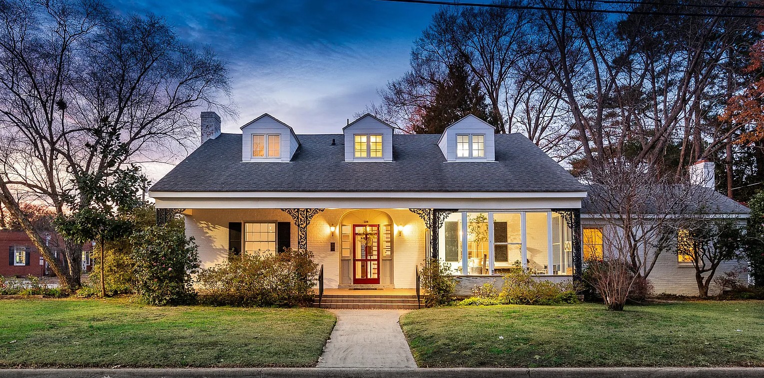 Picture showing the front of the house located on 310 South Harding Street.